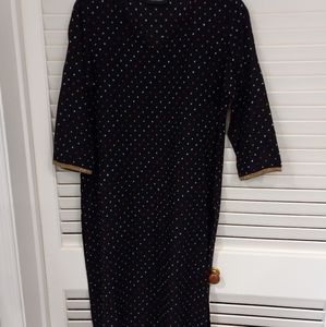 Midi length Kurti Top